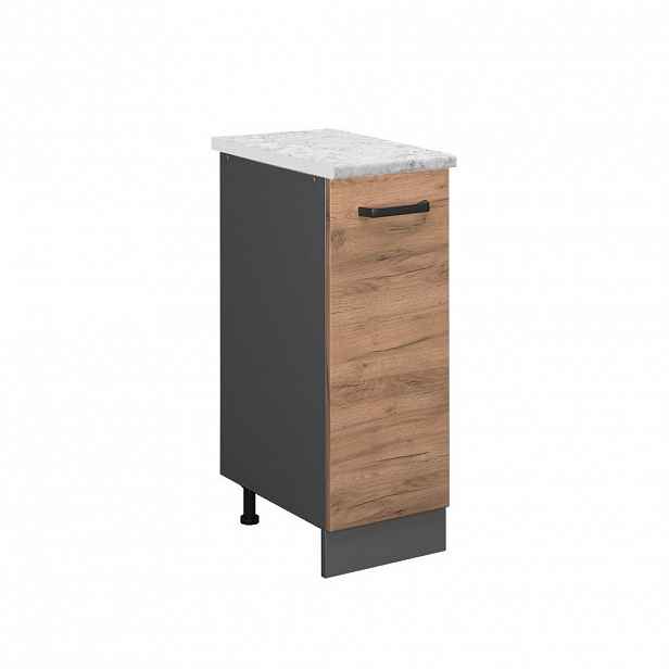 Vicco LÉKÁRNIČKOVÁ SKŘÍŇKA R-Line Zlatý mocný dub 30 cm PD Mramor