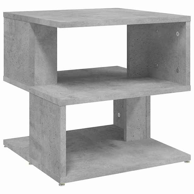 vidaXL Odkládací stolek betonově šedý 40 x 40 x 40 cm kompozitní dřevo