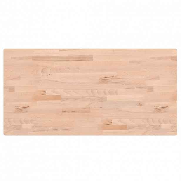 vidaXL Stolní deska 80 x 40 x 1,5 cm obdélníková masivní bukové dřevo
