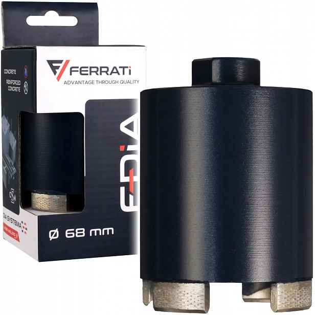 Vrták 68 mm M16 Sds+ Ferrati F-dia F40146 do betonu