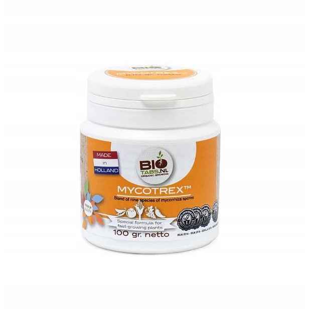 Biotabs MyCotrex 100 g – mykorhiza, směs 9 druhů spór hub
