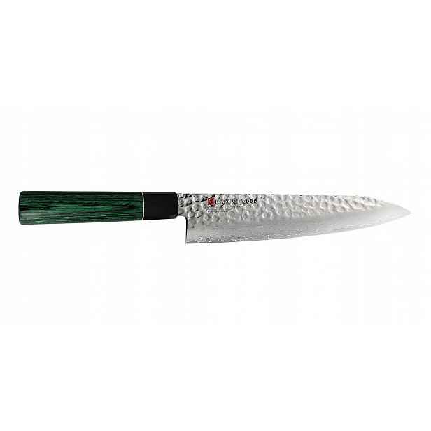 Japonský nůž Gyuto 210 Kasumi Kuro Midori
