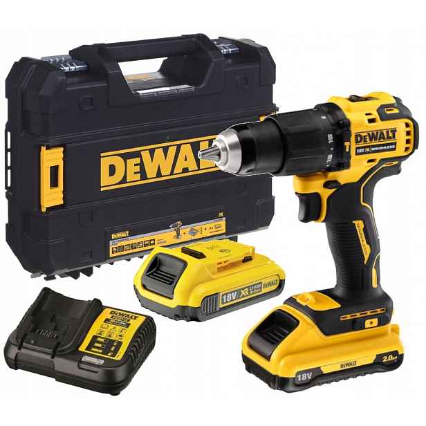 Akumulátorový Aku Vrtačka S Příklepem 2X2Ah 18V DeWalt DCD709D2T