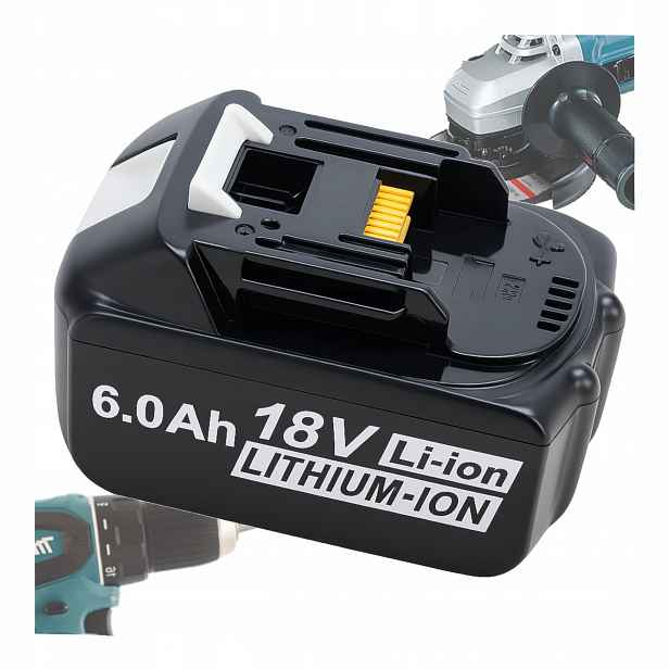 Akumulátor Baterie pro Makita BL1850 BL1840 BL1830 LXT-400 194204-5 18V 6Ah