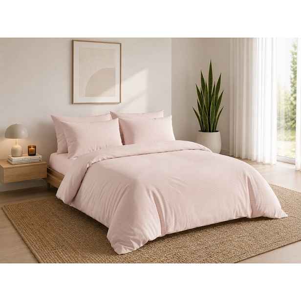 Bavlněné povlečení LINIE PINK růžové Rozměr povlečení: 70 x 90 cm | 140 x 200 cm