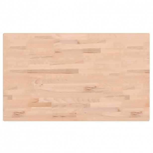 vidaXL Stolní deska 100 x 60 x 1,5 cm obdélníková masivní bukové dřevo