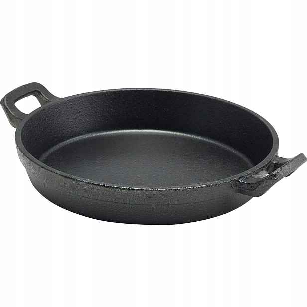Genware Zapékací mísa, litinová, výška: 35 mm, průměr: 180 mm