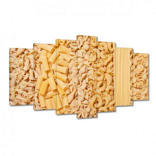 Obrazy 140x80 Druhy těstovin pasta