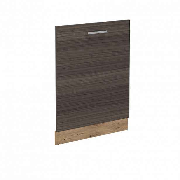 Vicco ČELNÍ PANEL MYČKY R-Line Ušlechtilá šedá 60 cm bez pracovní desky