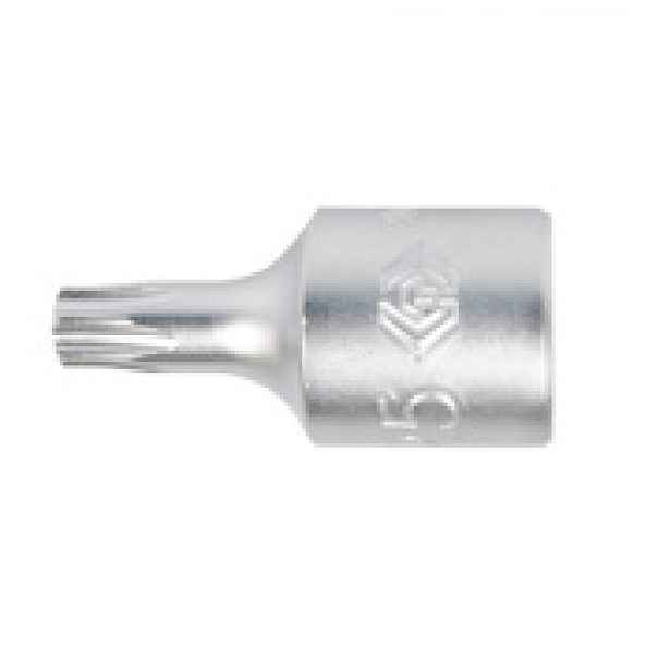 Hlavice zástrčná King Tony 1/4 CrV TORX T8 201308X
