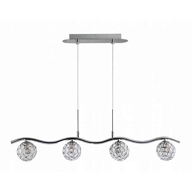 Lampa s krystalky 4XG9 Starlet Candellux