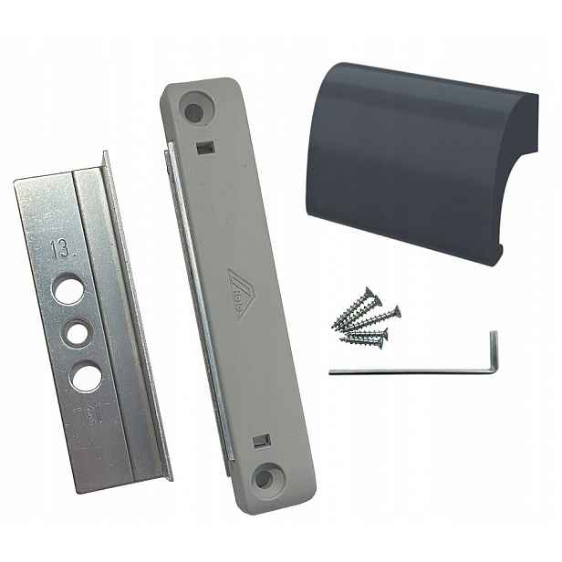 Roto Magnetický zámek pro jednokřídlé dveře, úchytka DeLuxe RAL7016