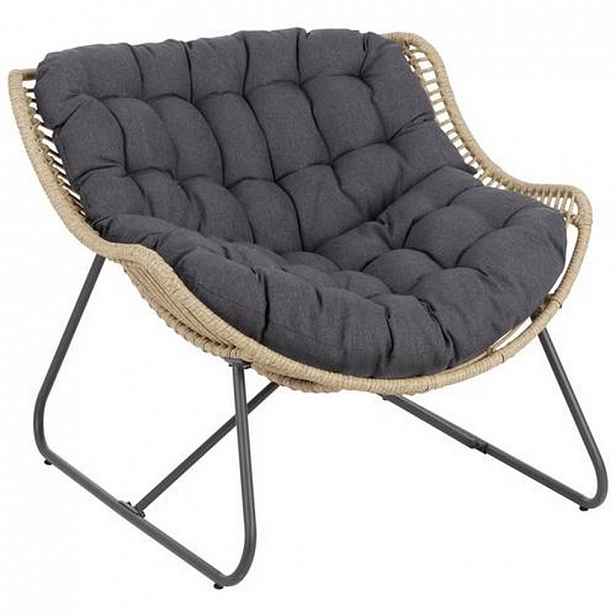 Zahradní křeslo, kov, umělá hmota, textil Ambia Garden