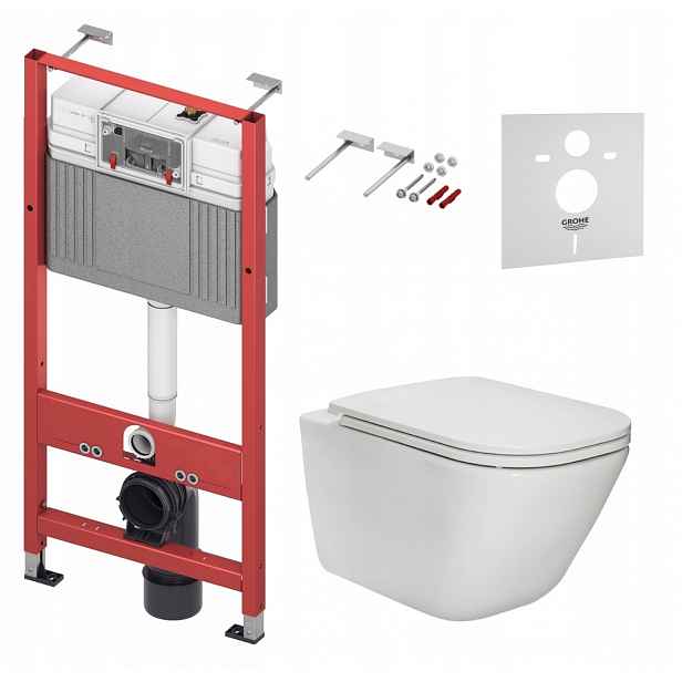 7v1 Podomítkový Wc Set Stelaz Tece 320 mm Wc Mísa Rim Roca Gap