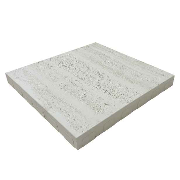 Dlažba betonová PRESBETON VERTO 2 reliéfní slonovinová 450×600×45 mm