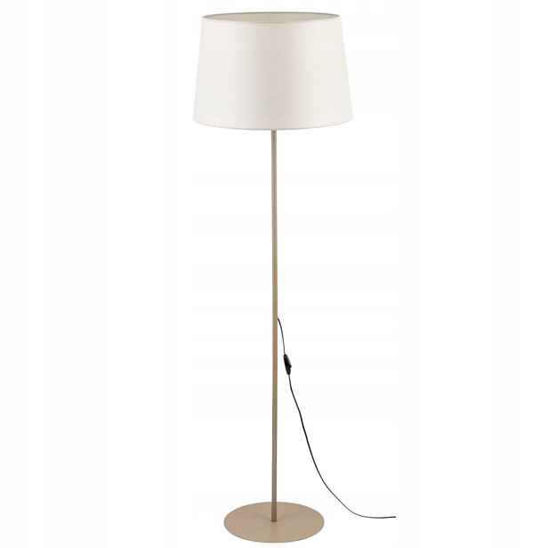 Podlahová Lampa Maja Sabia Béžová Stínidlo Ecru 1XE27 lampička do obývacího pokoje