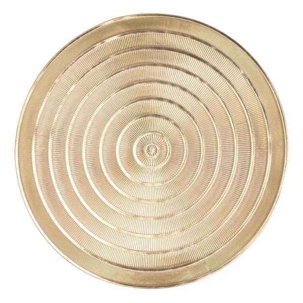 Prostírání ve zlaté barvě Tiseco Home Studio, ⌀ 39,5 cm