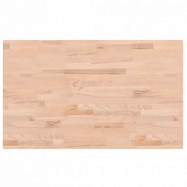 vidaXL Stolní deska 100 x 60 x 2,5 cm obdélníková masivní bukové dřevo