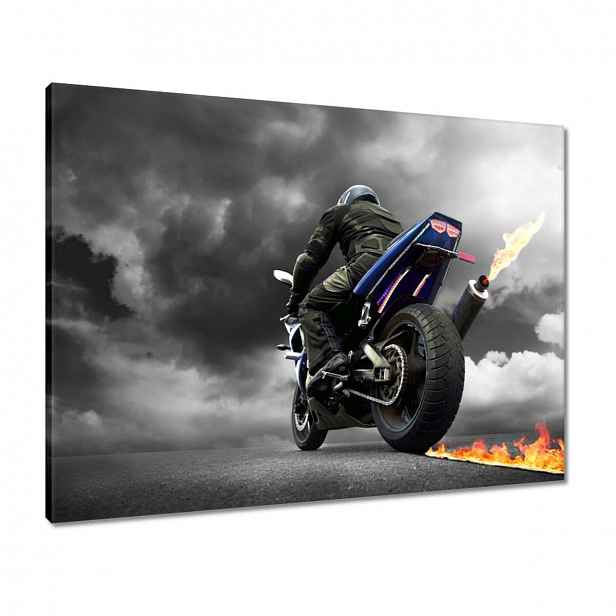 Obrazy 80x60 Modrý závodník Motor