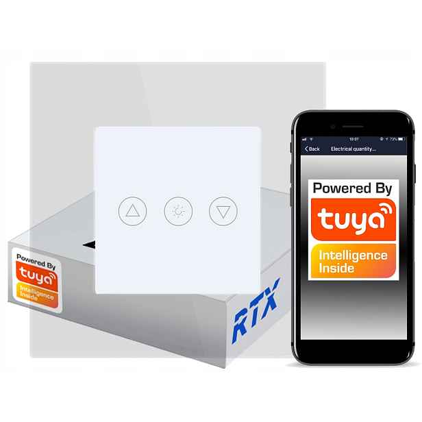 Dotykový stmívač 1-okruhový ZigBee Tuya Rtx Sh#