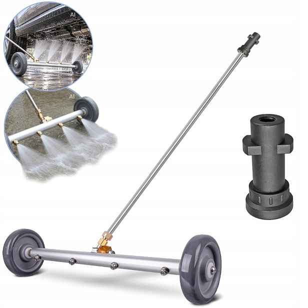 Lišta pro splachování mycích kostek podvozků myčky Karcher K2 K3 K4 K5 K6 K7