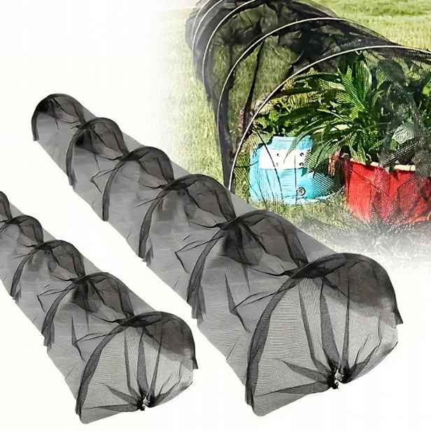 Ochranná Síť 4 mm Tunel Prodyšná Zahrada Zelenina Pěstování 300*45 cm