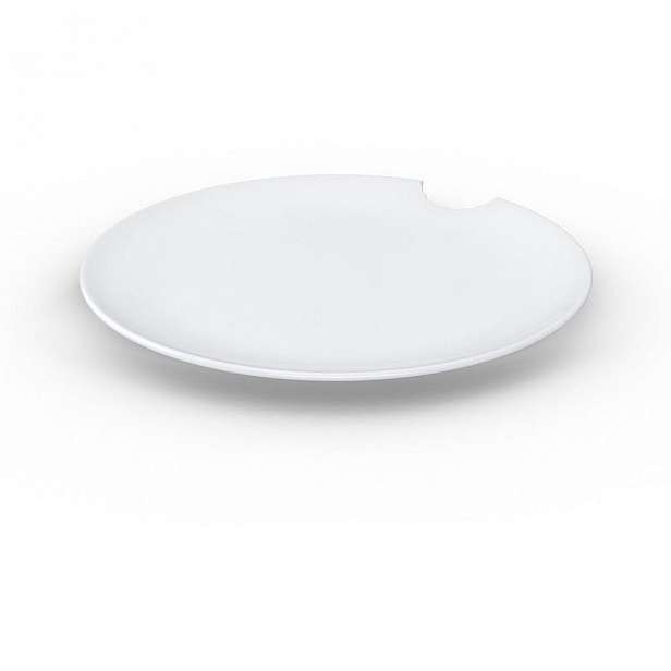 Sada 2 bílých talířů z porcelánu 58products, ø 28 cm