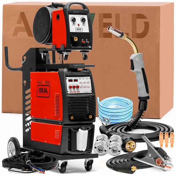 Svářečka Ideal Expert Mig 500W Synergic 400V 500A Pro Ocel A Alu 2T/4T