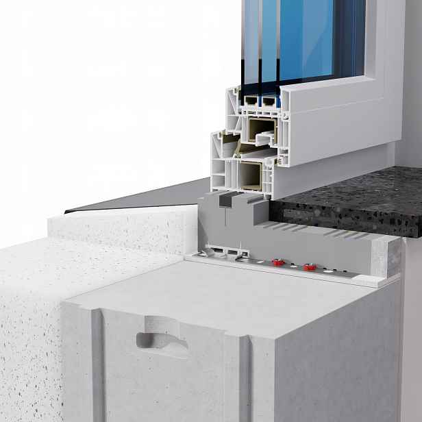 Teplý vnitřní parapet Xps Aluplast Energeto 4000