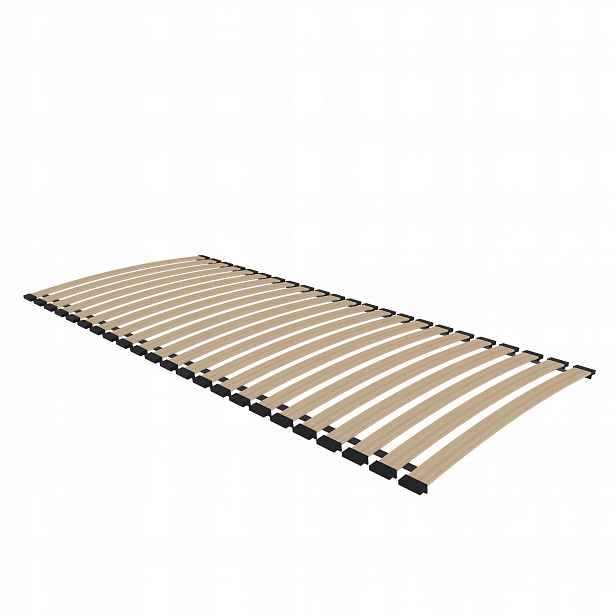 Rám postele s 23 pružinovými lamelami Flex 200x80