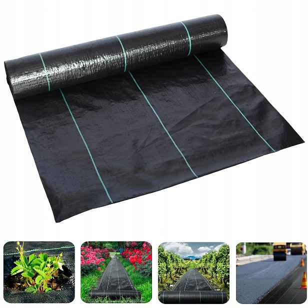 Agrotkanina 90G Na Plevel Uv Silná Černá Silná 2x25 m