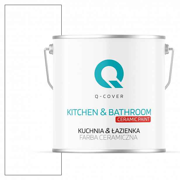 Barva Do Koupelny 5L Ceramic Sněhově Bílá Odolná Vůči Vlhkosti Na Stěně