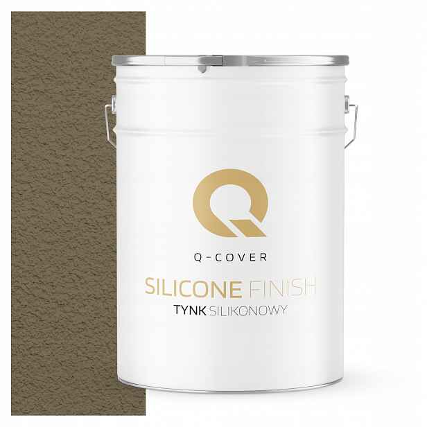 Fasádní Silikonová Omítka Khaki F455 25KG Granulace 2.0mm