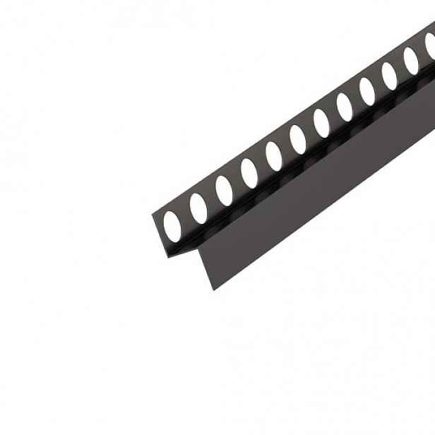 Spádový profil do sprchového koutu "hranatý" Eviso nerez mat, nerez délka 120 cm, výška hrany 11 mm, LPGU0201
