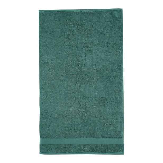 Tmavě zelený froté bavlněný ručník 50x85 cm Anti-Bacterial – Catherine Lansfield