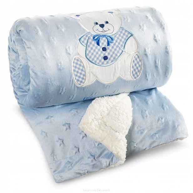 Deka Pierre Cardin BABY4 80x110 Pierre Cardin Eurofirany hvězdičky medvídek