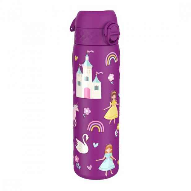"Slim" dětská láhev na vodu, nerezová ocel, 600 ml, Princess - Ion8