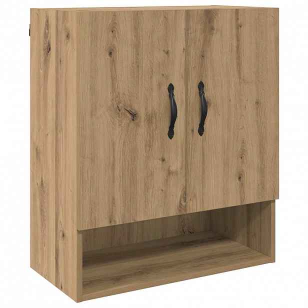 vidaXL Nástěnná skříň 60 x 31 x 70 cm Kompozitní dřevo Artisanový dub