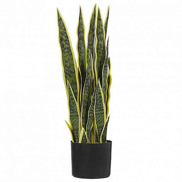 Beliani UMĚLÁ ROSTLINA Zelená Snake Plant