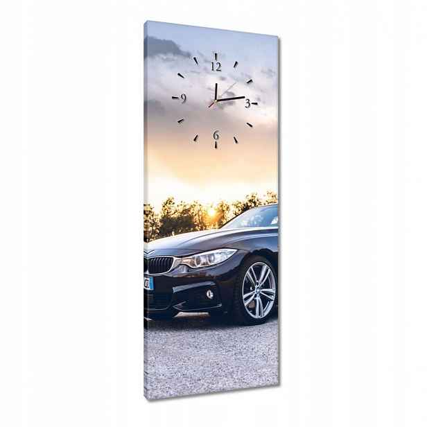 Černé hodinky Bmw 40x100