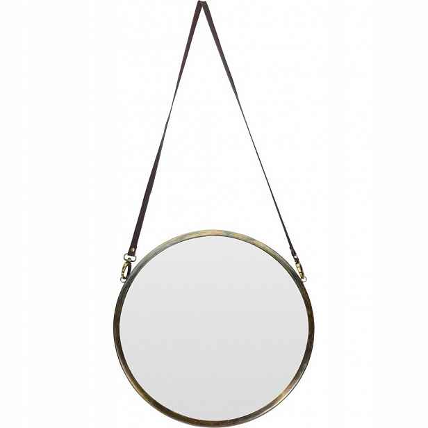 Dekorativní Zrcadlo, závěsné, kulaté, 42 cm