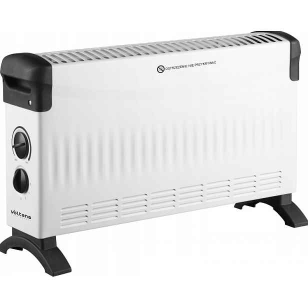 Elektrický Konvektorový Ohřívač S Energeticky Úsporným Termostatem 2000 W VO2455