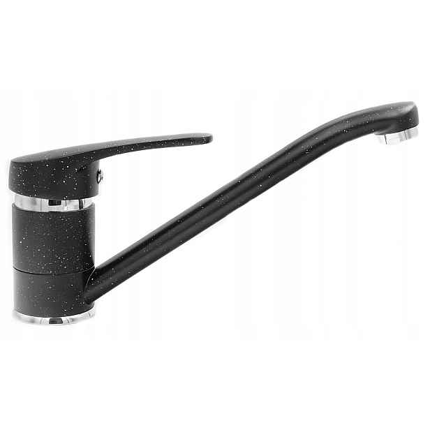 Kuchyňská dřezová baterie Rox Granit Černá