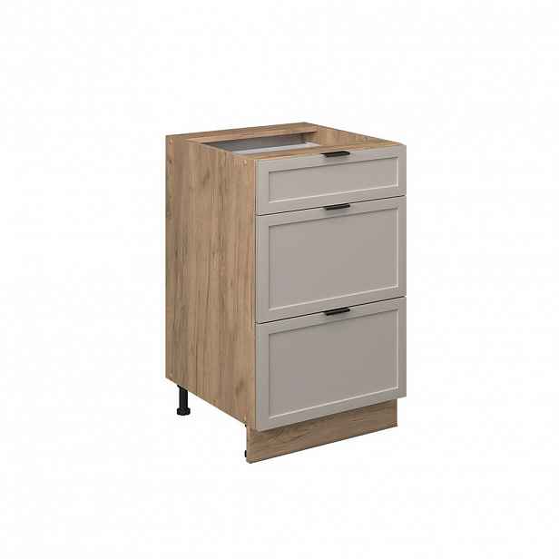 Vicco SPODNÍ SKŘÍŇKA KUCHYŇSKÉ LINKY Fame-Line GreyBeige 50 cm bez pracovní desky