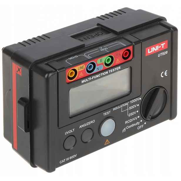 Měřič Izolačního Odporu Tester Rcd UT-526 Uni-t