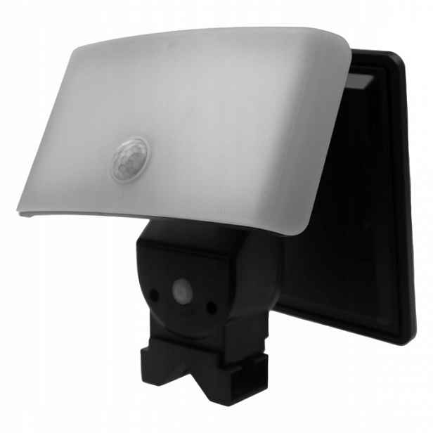Solární Led Reflektor SN-2 S Nastavitelným Panelem IP44 4000K, Senzor Pohybu