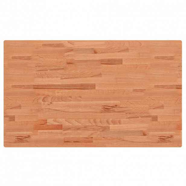 vidaXL Stolní deska 100 x 60 x 1,5 cm obdélníková masivní bukové dřevo