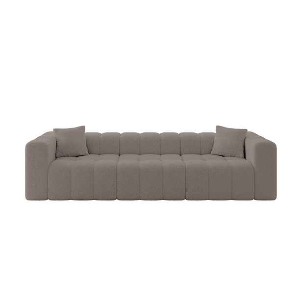 ALTDECOR POHOVKA 3-MÍSTNÁ DONY-3 315x90x71 cm Hnědá Buklé