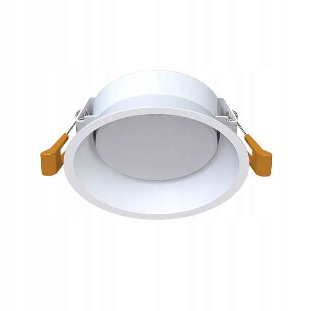 Lampa zapuštěné bodové svítidlo bílé kulaté očko Uno Nowodvorski
