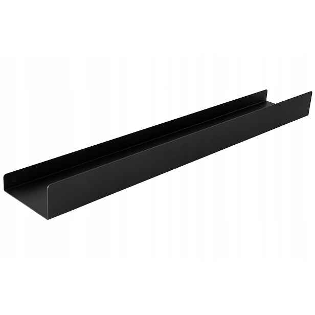 Sprchová Polička Do Koupelny SF02 Black Mat 60 cm Černá Matná